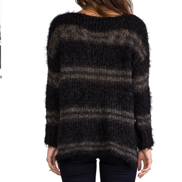 🎄Free People Linus Striped Pullover Sweater - Picture 10 of 10